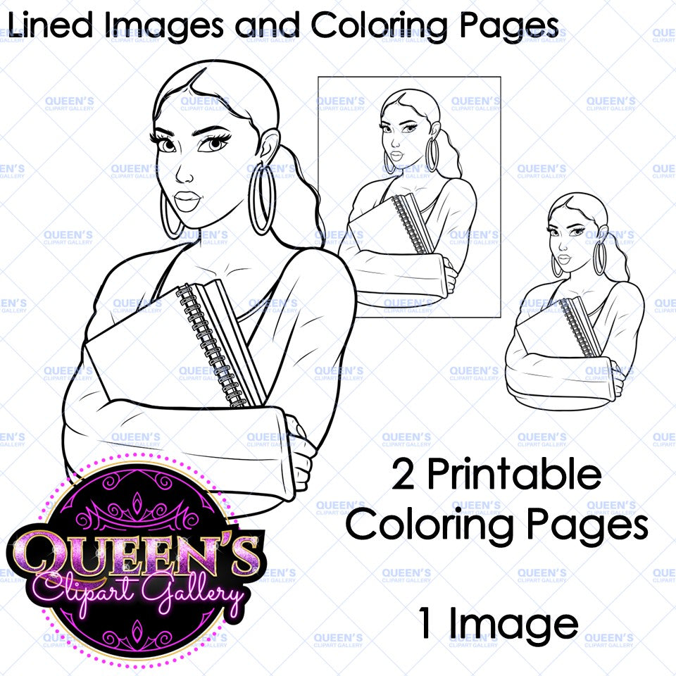 African American woman, Lady boss clipart, Teacher clipart, Afro woman, Booklover, Boss lady, Black girl magic, Fashion girl clipart, Books
