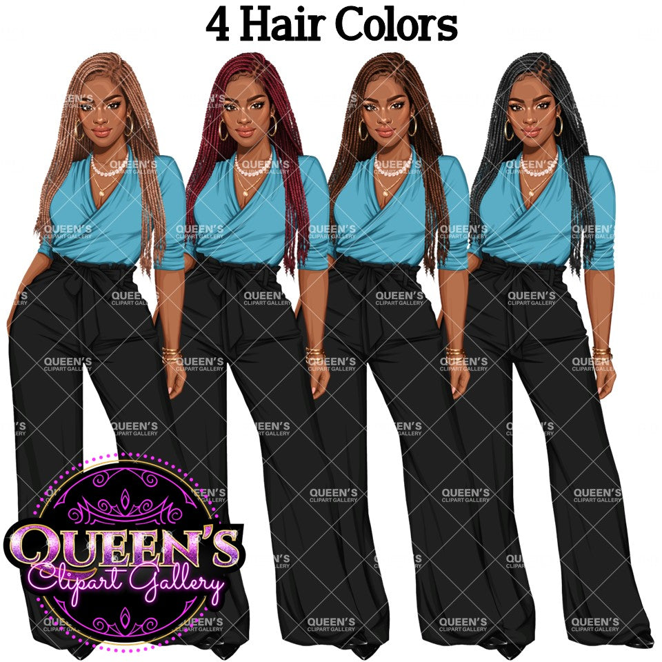 Afro Boss lady, Business Lady, Lady boss clipart, Boss babe, Fashion girl clipart, Business woman clipart, Fashion illustration, Afro girl