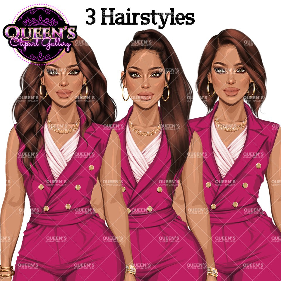 Boss lady, Business Lady, Lady boss clipart, Boss babe, Fashion girl clipart, Business woman clipart, Fashion illustration, Woman in suit
