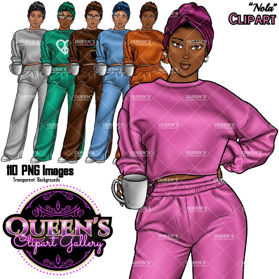 Afro girl clipart | Black girl clipart | Fashion clipart | Black woman clipart | Black girl magic | African American Art
