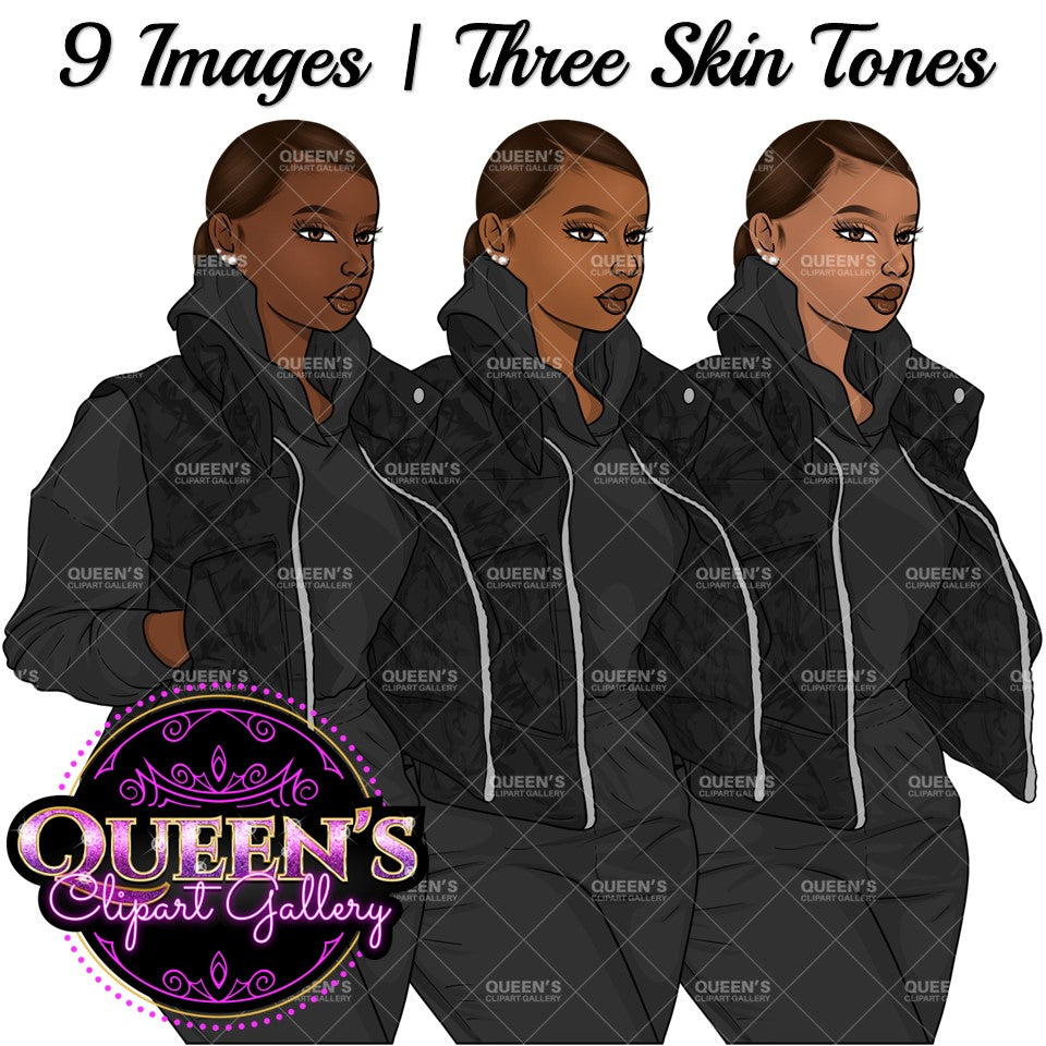 Afro girl clipart, Fashion clipart, Black woman clipart, Black girl magic, Fashion girl clipart, Girl boss clipart, Black girl png, Curvy