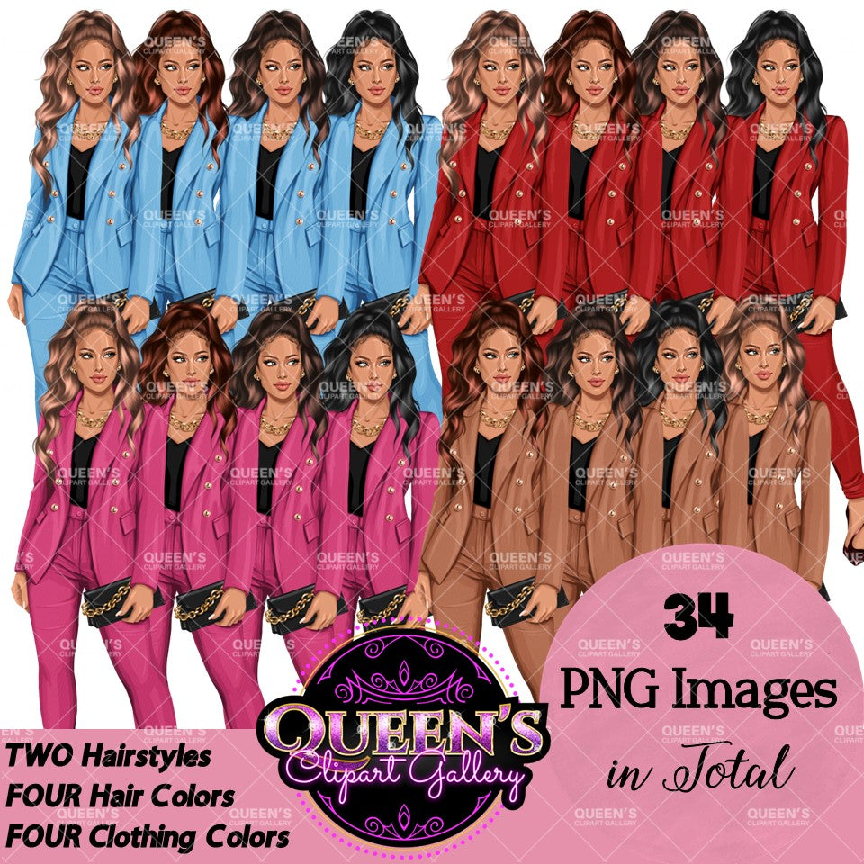 Black girl magic PNG, Afro girl clipart, Fashion girl clipart, Black woman clipart, Boss lady, Curvy girl clipart, African American woman