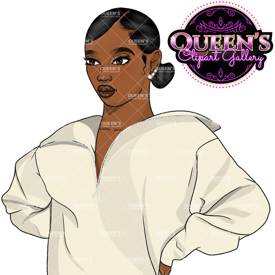 Afro girl clipart | Fashion clipart | Black woman clipart | Black girl magic | Fashion girl clipart | Girl boss clipart | Black girl | Curvy girl