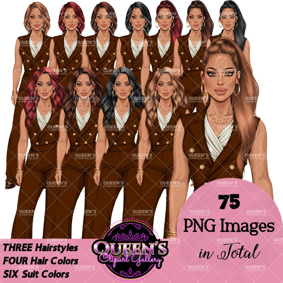 Afro woman, Boss lady, Business Lady, Lady boss clipart, Boss babe, Fashion girl clipart, Business woman clipart, Fashion illustration, Woman in suit