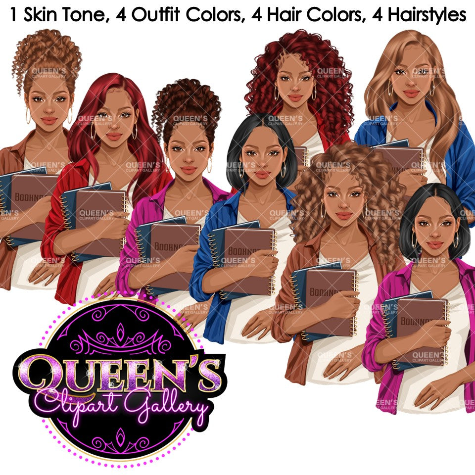Teen girl, Teenager girl clipart, Curvy girl, Fashion girl clipart, Girl boss clipart, Fashion woman, Planner girl, Teen girl, Curvy girl