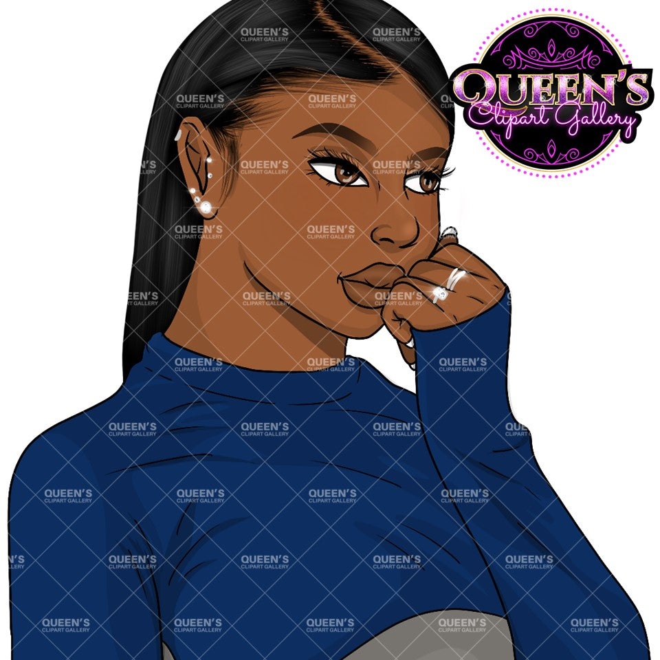 Afro girl clipart | Fashion clipart | Black woman clipart | Black girl magic | Fashion girl clipart | Girl boss clipart | Teenager Clipart