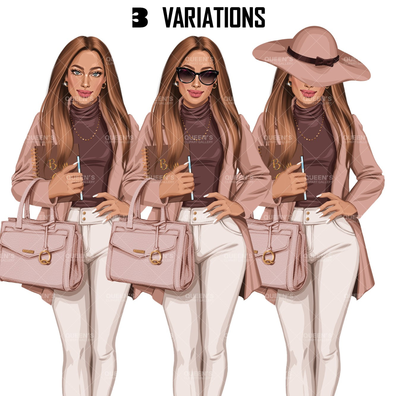 Planner girl clipart, Lady boss clipart, Girl boss clipart, Fashion girl clipart, Planner png, Boss babe clipart, Business woman clipart