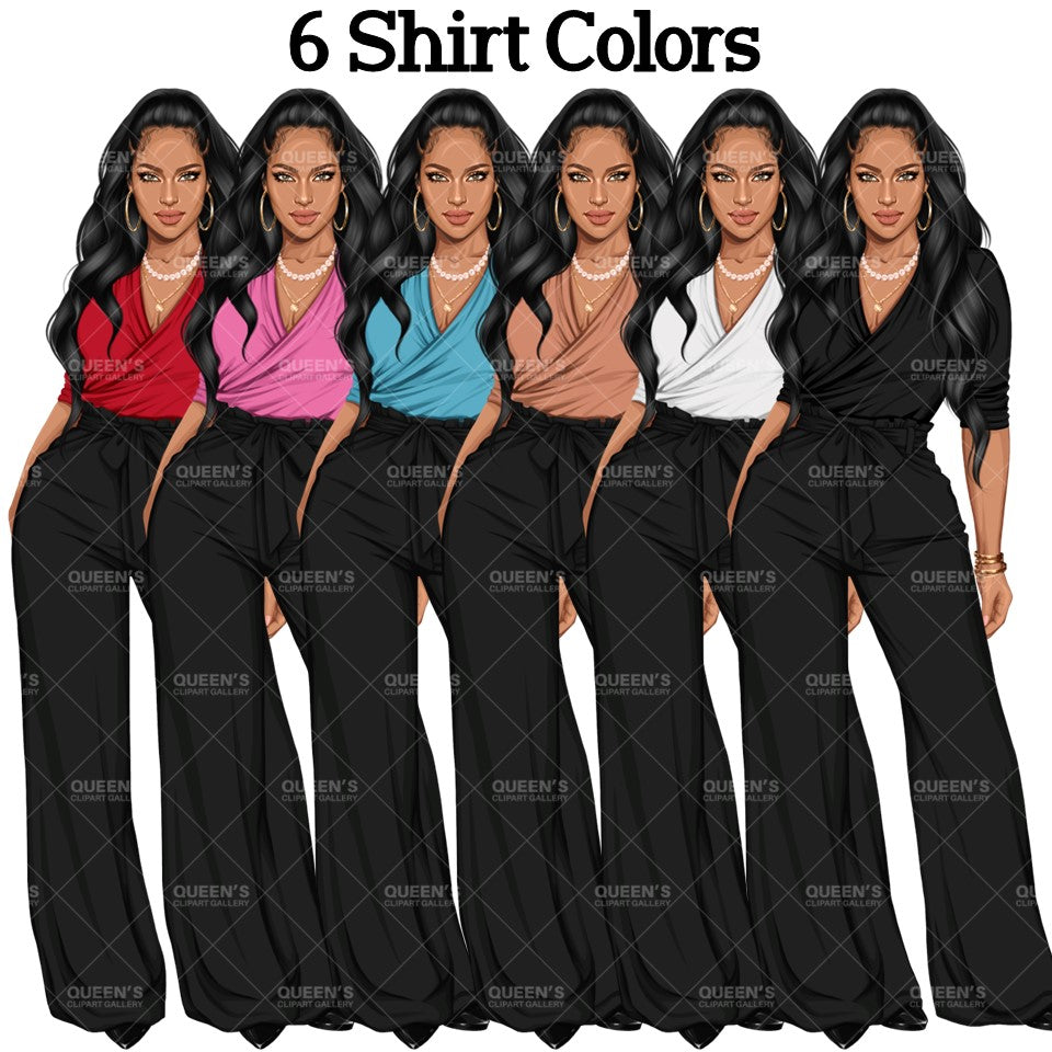 Afro Boss lady, Business Lady, Lady boss clipart, Boss babe, Fashion girl clipart, Business woman clipart, Fashion illustration, Afro girl