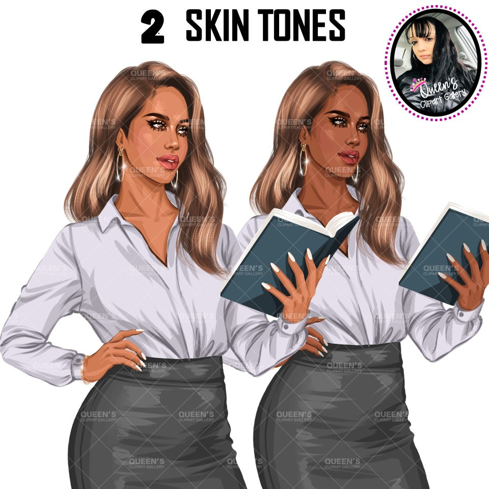 Teacher clipart, Teachers, Teaching clipart, Back to school clipart, Teacher reading clipart, Teacher's Day clipart, Fashion girl clipart