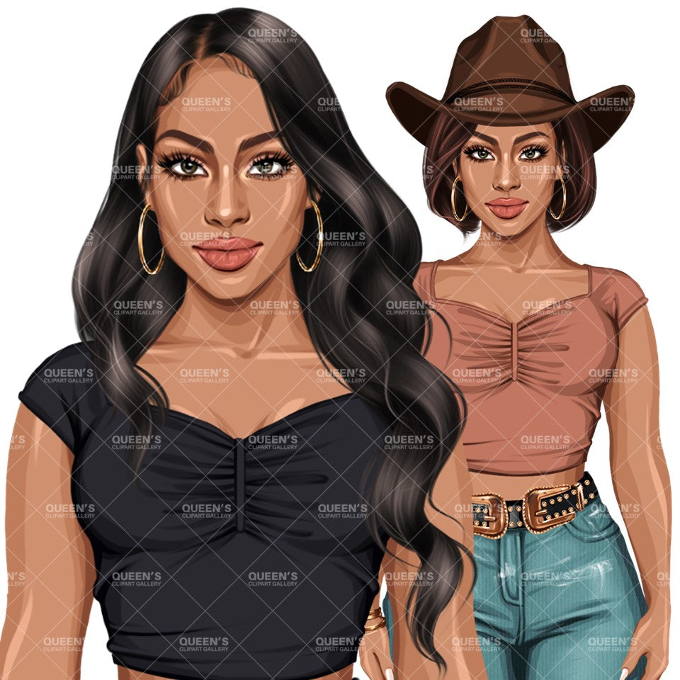Afro Denim jeans girl, Jeans girl clipart, Woman clipart, Fashion girl clipart, Fashion illustration, Afro girl clipart, Denim Girl Clipart