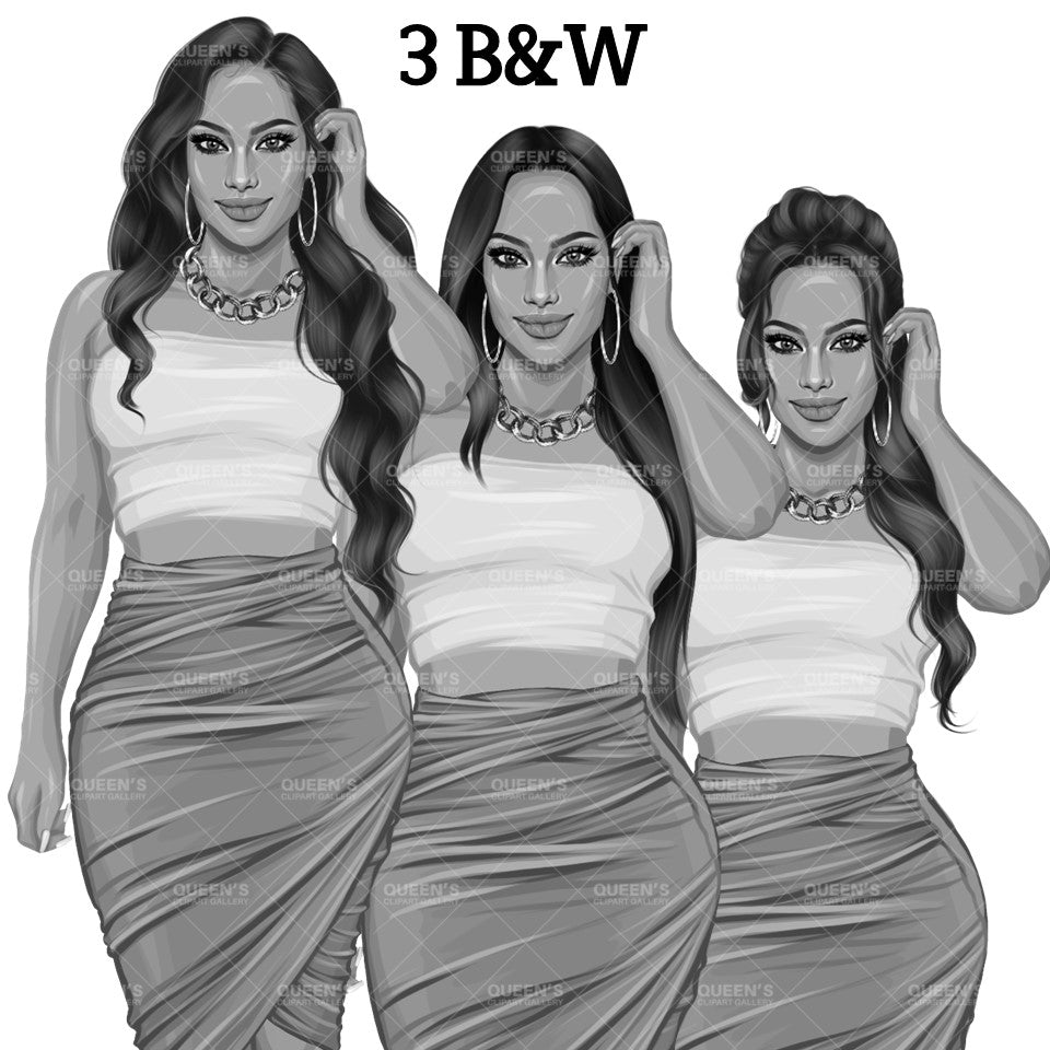 Black girl PNG, African American woman, Afro girl, Summer clipart, Woman in skirt, Fashion girl clipart, White woman, Summer girl clipart, Beach time, Fashion illustration