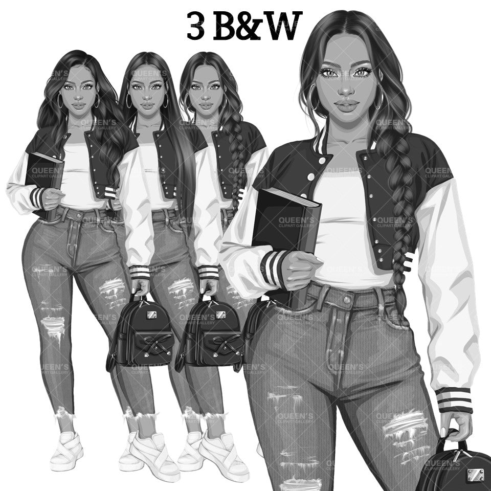 Denim jeans girl, Jeans girl clipart, Teenager clipart, Fashion girl clipart, Fashion illustration, Teen girl clipart, Denim Girl Clipart