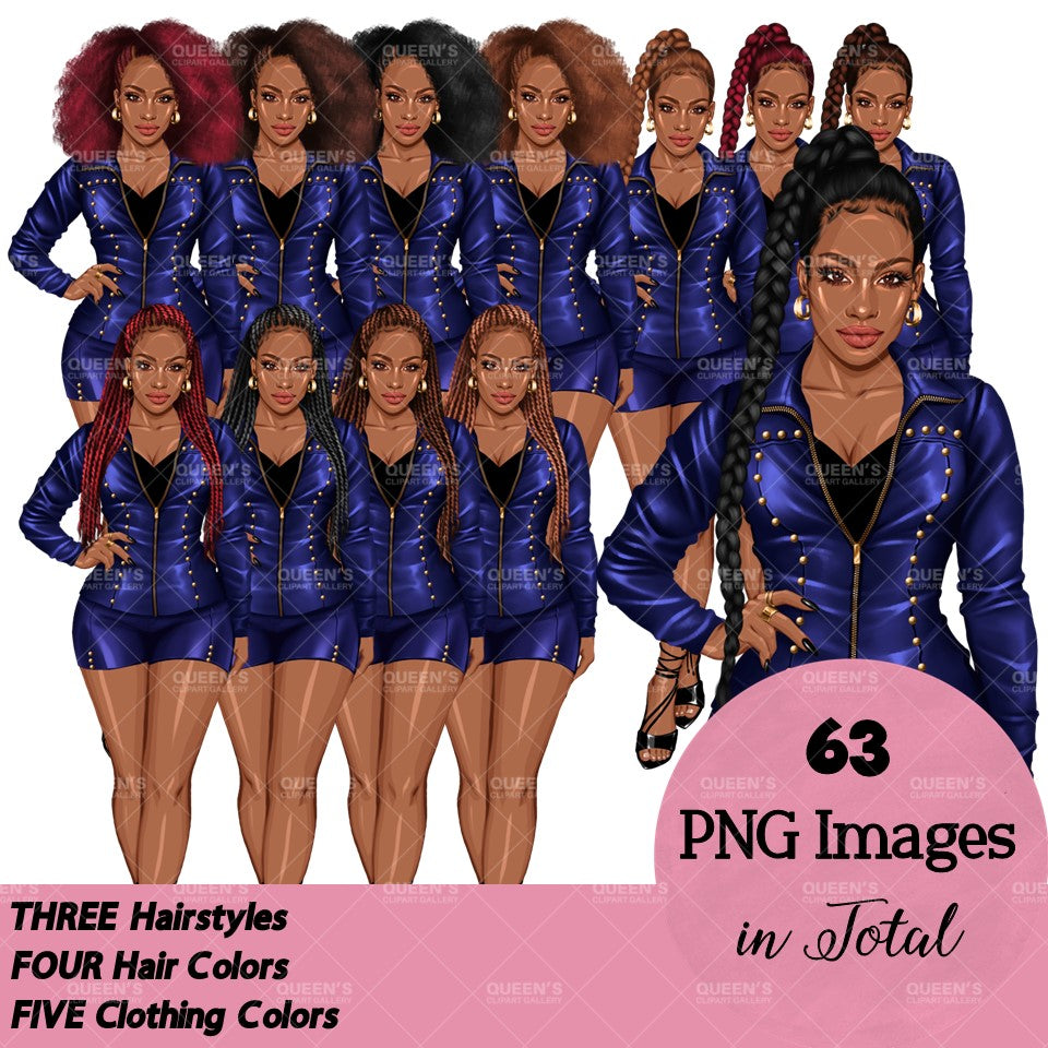 Women in leather clothes, Black girl magic, African American woman, Girl boss, Lady boss, Woman clipart png, Fashion girl clipart, Fashion illustration clipart, Curvy girl clipart