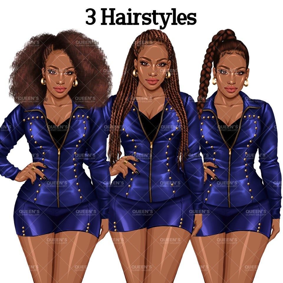 Women in leather clothes, Black girl magic, African American woman, Girl boss, Lady boss, Woman clipart png, Fashion girl clipart, Fashion illustration clipart, Curvy girl clipart