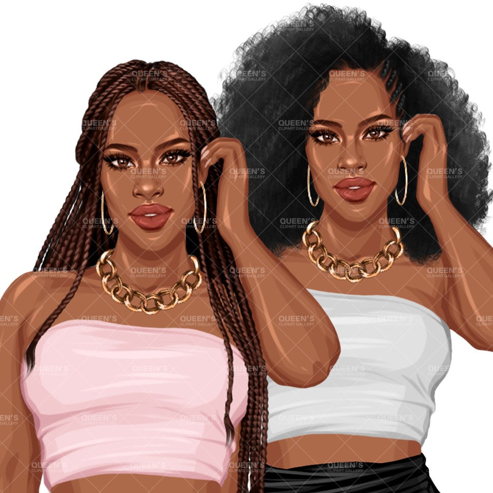 Black girl PNG, African American woman, Afro girl, Summer clipart, Woman in skirt, Fashion girl clipart, White woman, Summer girl clipart, Beach time, Fashion illustration