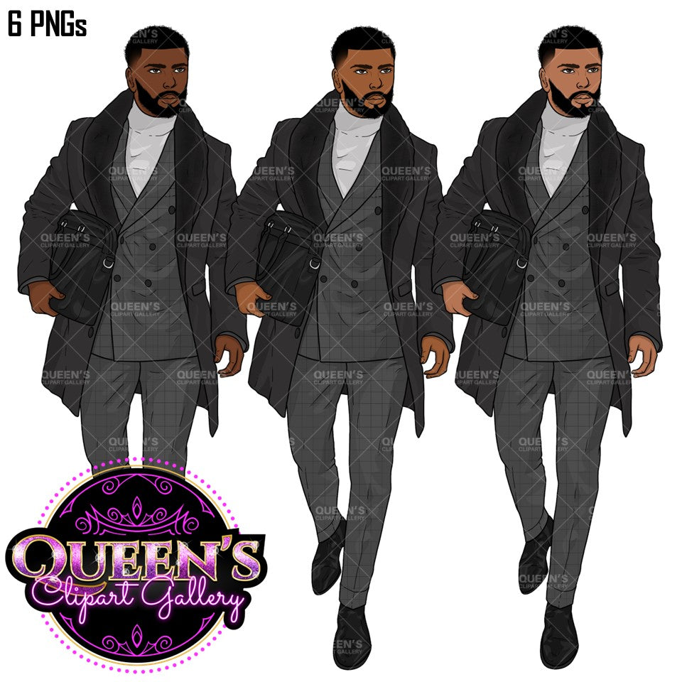 Man clipart, Business man clipart, Boyfriend clipart, Casual man clipart, Boy clipart, Male clipart, African American man clipart