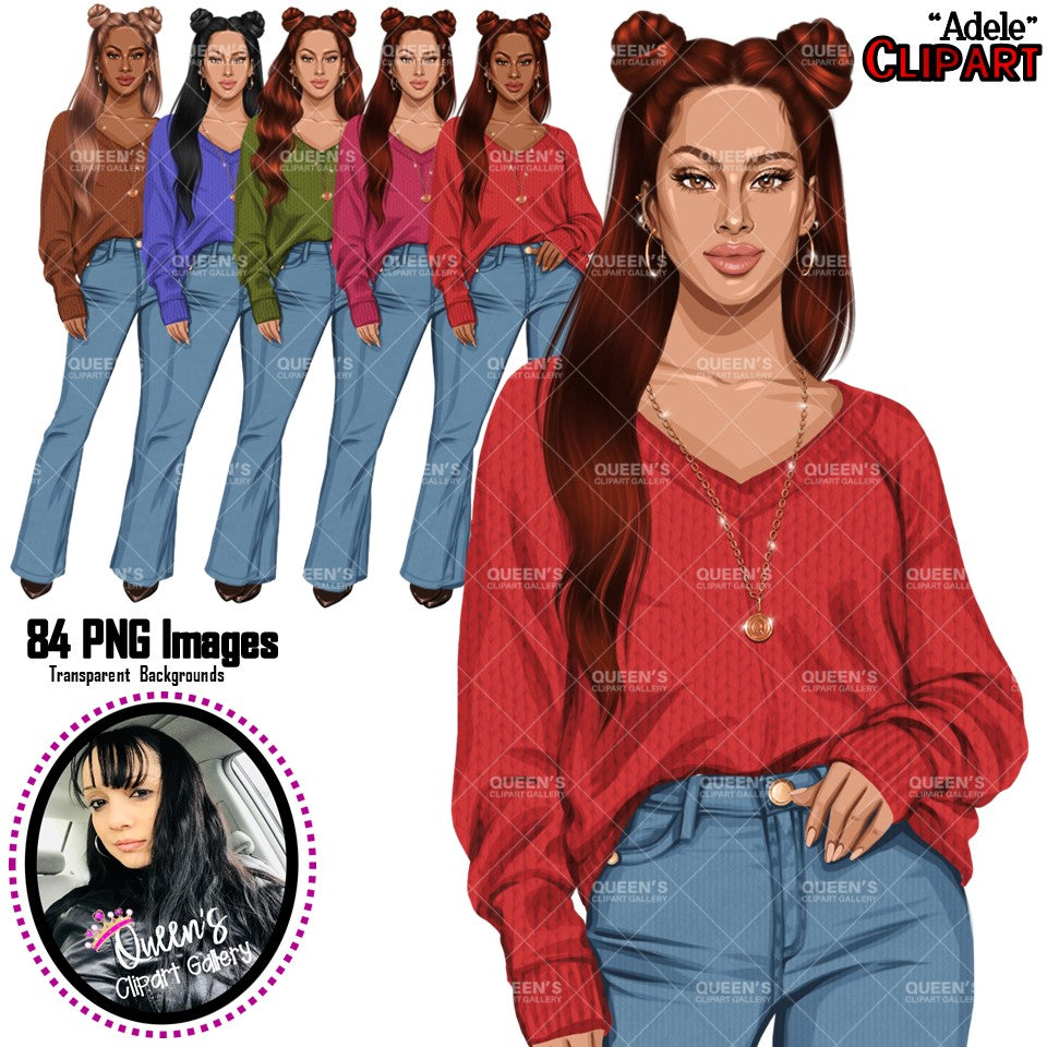 Denim jeans girl, Fashion girl clipart, Curvy girl clipart, Fashion girl clipart, Denim girl, Jeans girl, Girl clipart, Cute girl clipart