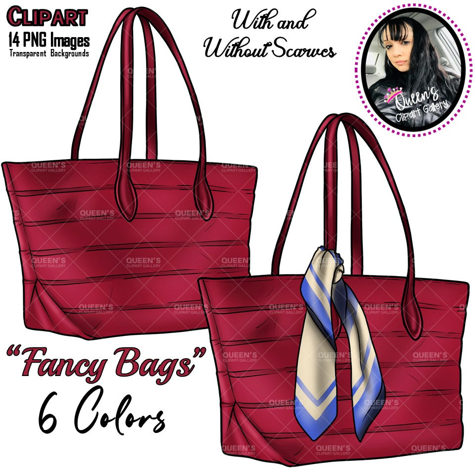 Fashion Clipart, Designer Bag, Bag Clipart, Fashion Bag Clipart