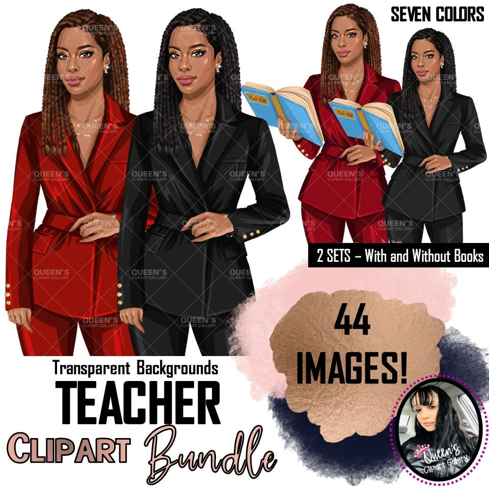 Teacher clipart, Teachers, Teaching clipart, Lady Boss clipart, Afro Teacher clipart, Teacher's Day clipart, Fashion girl, Boss Woman