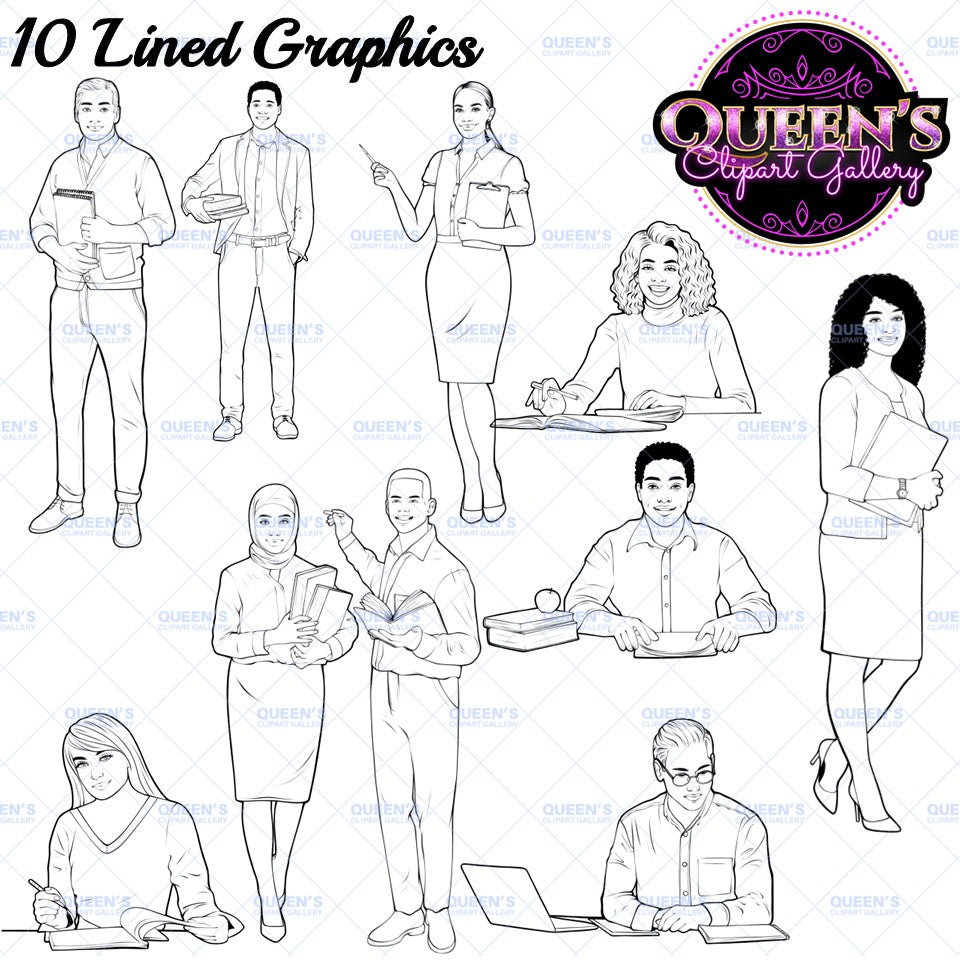 Teacher clipart, Teachers, Teaching clipart, Lady Boss clipart, Afro Teacher clipart, Teacher's Day clipart, Fashion girl, Boss Woman