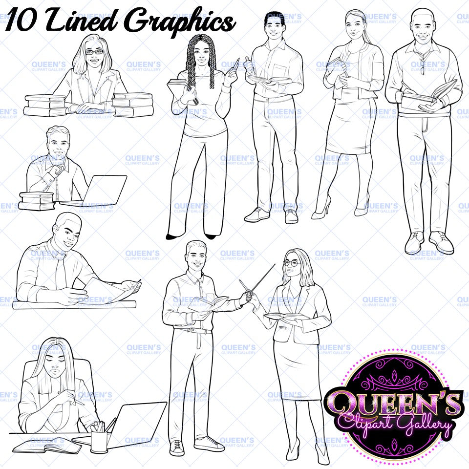 Teacher clipart, Teachers, Teaching clipart, Lady Boss clipart, Afro Teacher clipart, Teacher's Day clipart, Fashion girl, Boss Woman