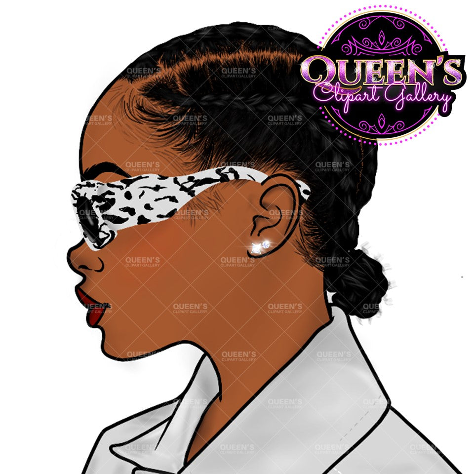 Face clipart, Afro girl clipart, Fashion girl clipart, Girl boss clipart, Girl in sunglasses, Black woman, Black girl magic Teenager clipart