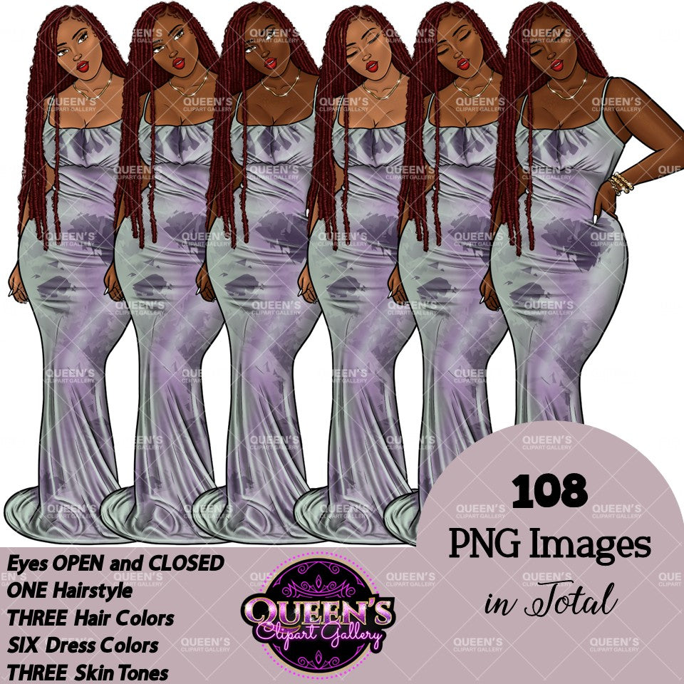 Afro girl clipart, Fashion girl clipart, Black woman clipart, Black girl magic, Curvy girl clipart, Girl boss, Lady boss, Party girl clipart