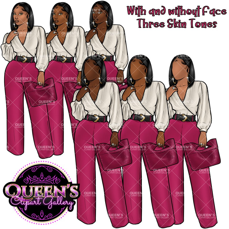 Boss lady, Boss woman, Afro girl clipart, Fashion clipart, Black girl magic, Fashion girl clipart, Girl boss clipart, Black girl png, Curvy