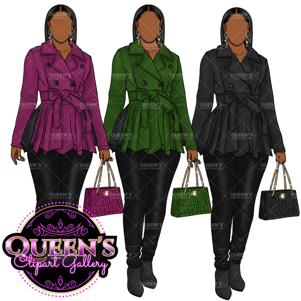 Afro girl clipart, Black girl clipart, Fashion illustration clipart, Black woman clipart, Black girl magic, Fashion girl clipart, Girl boss
