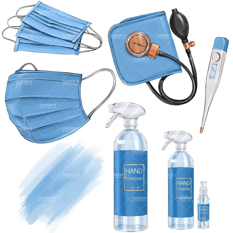 Medical supplies, Nurse Clipart, Medical Clipart, Nurse, Health Workers, Fashion Nurse Doll, Medical worker, Medical supplies, Stethoscope