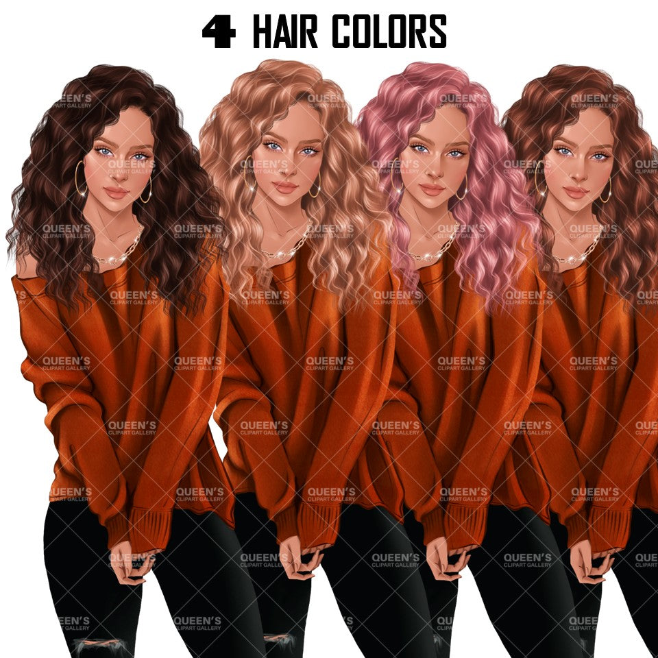 Boss girl, Fashion girl clipart, Fashion illustration clipart, Curvy girl clipart, White woman clipart, Business woman, Curvy woman png, Girl boss, Planner girl