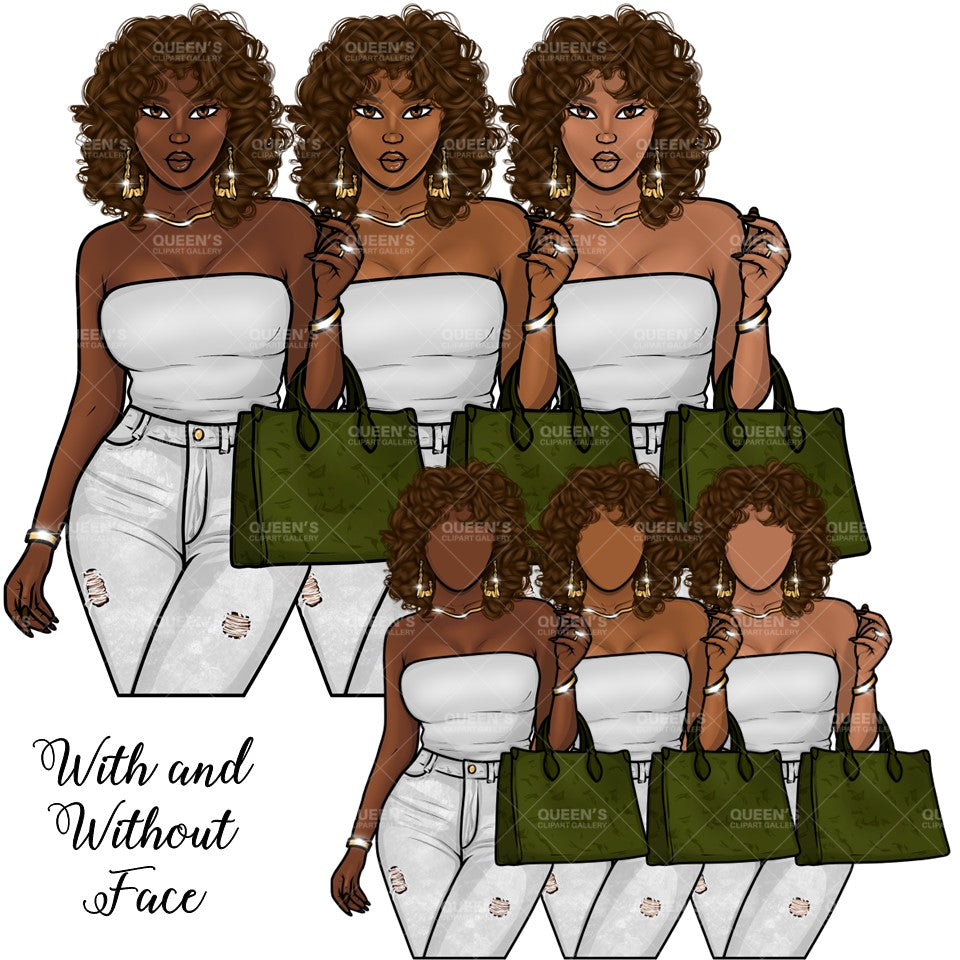African American girl, Denim jeans girl, Afro girl, Black woman clipart, Black girl magic, Fashion girl clipart, Girl boss, Curvy girl png