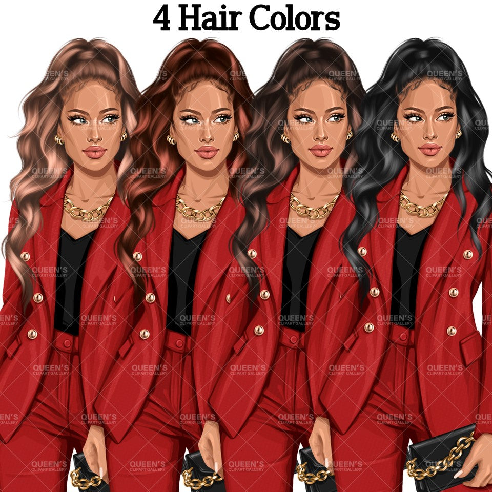 Black girl magic PNG, Afro girl clipart, Fashion girl clipart, Black woman clipart, Boss lady, Curvy girl clipart, African American woman