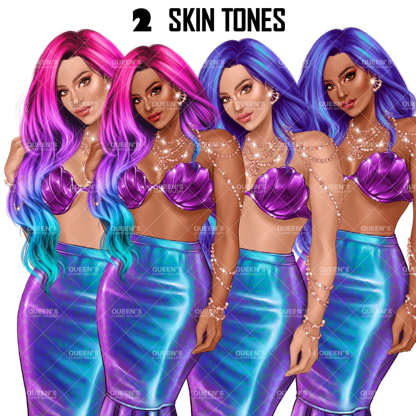 Mermaid clipart, Woman mermaid, Woman aquatic creature, Mermaid tail, Mermaid PNG, Goddess female mermaid, Fashion illustration, Curvy girl