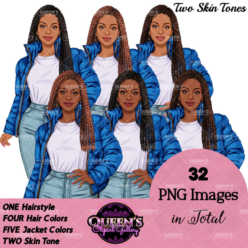Afro girl clipart, Denim jeans girl, Jeans girl clipart, Teenager clipart, Fashion girl clipart, Fashion illustration, Girl clipart, Denim Girl, Winter clipart