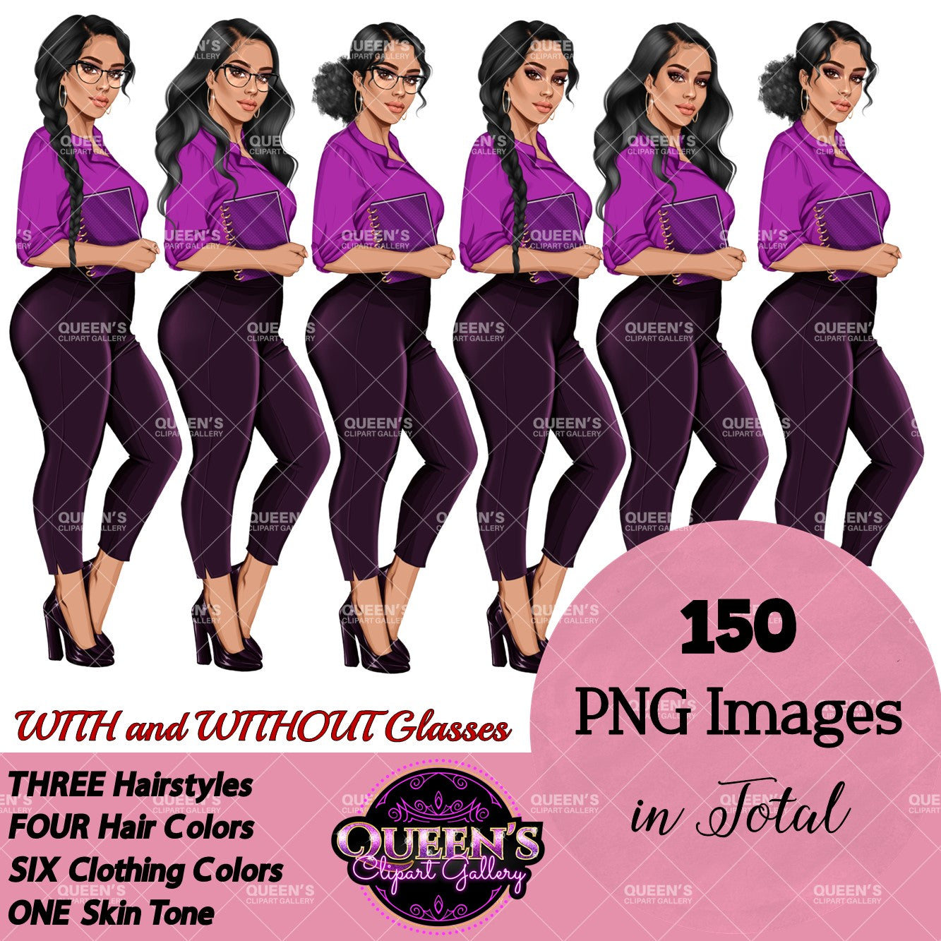 Planner girl clipart, Lady boss clipart, Curvy girl clipart, Fashion girl clipart, Teacher clipart, Woman clipart, Planner woman, Boss girl