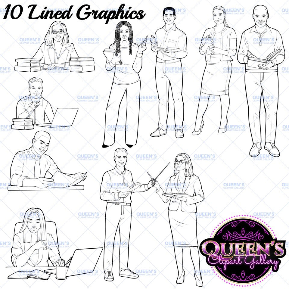 Teacher clipart, Teachers, Teaching clipart, Lady Boss clipart, Afro Teacher clipart, Teacher's Day clipart, Fashion girl, Boss Woman