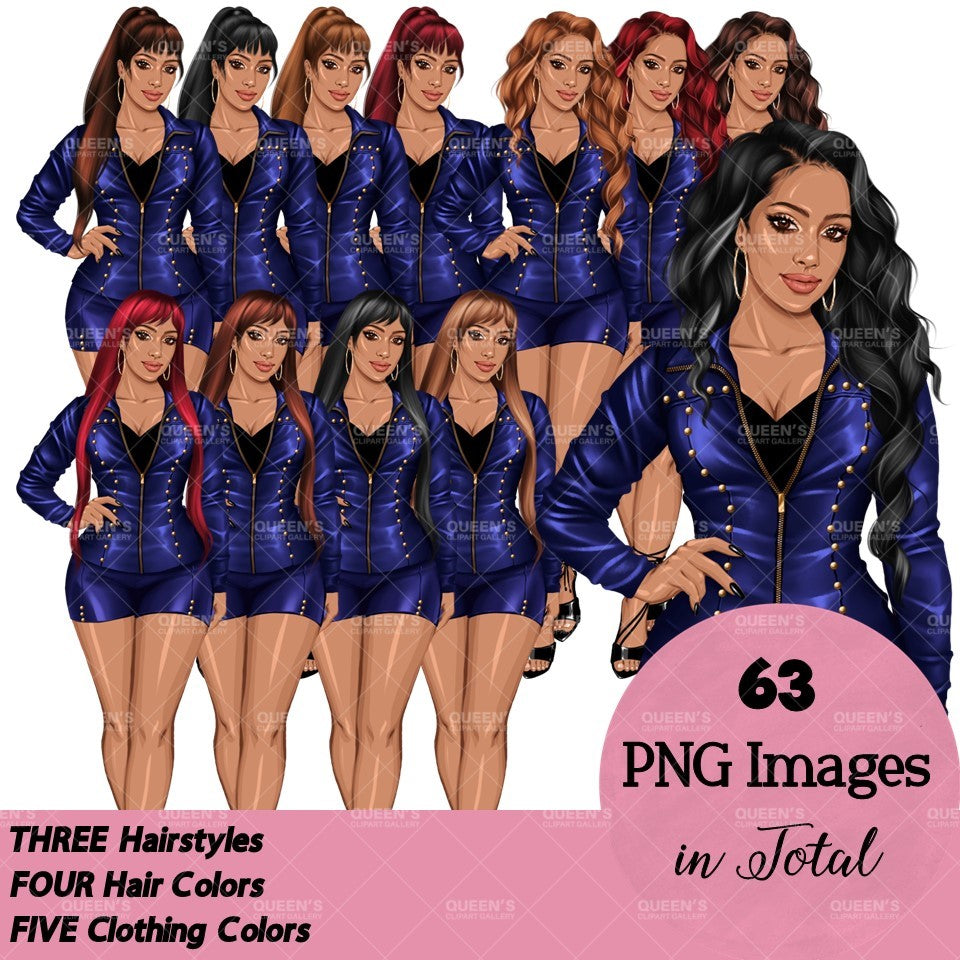 Women in leather clothes, Black girl magic, African American woman, Girl boss, Lady boss, Woman clipart png, Fashion girl clipart, Fashion illustration clipart, Curvy girl clipart