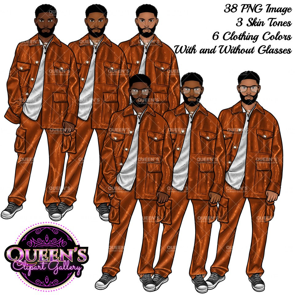 Man clipart, Business man clipart, Boyfriend clipart, Casual man clipart, Boy clipart, Male clipart, African American man clipart