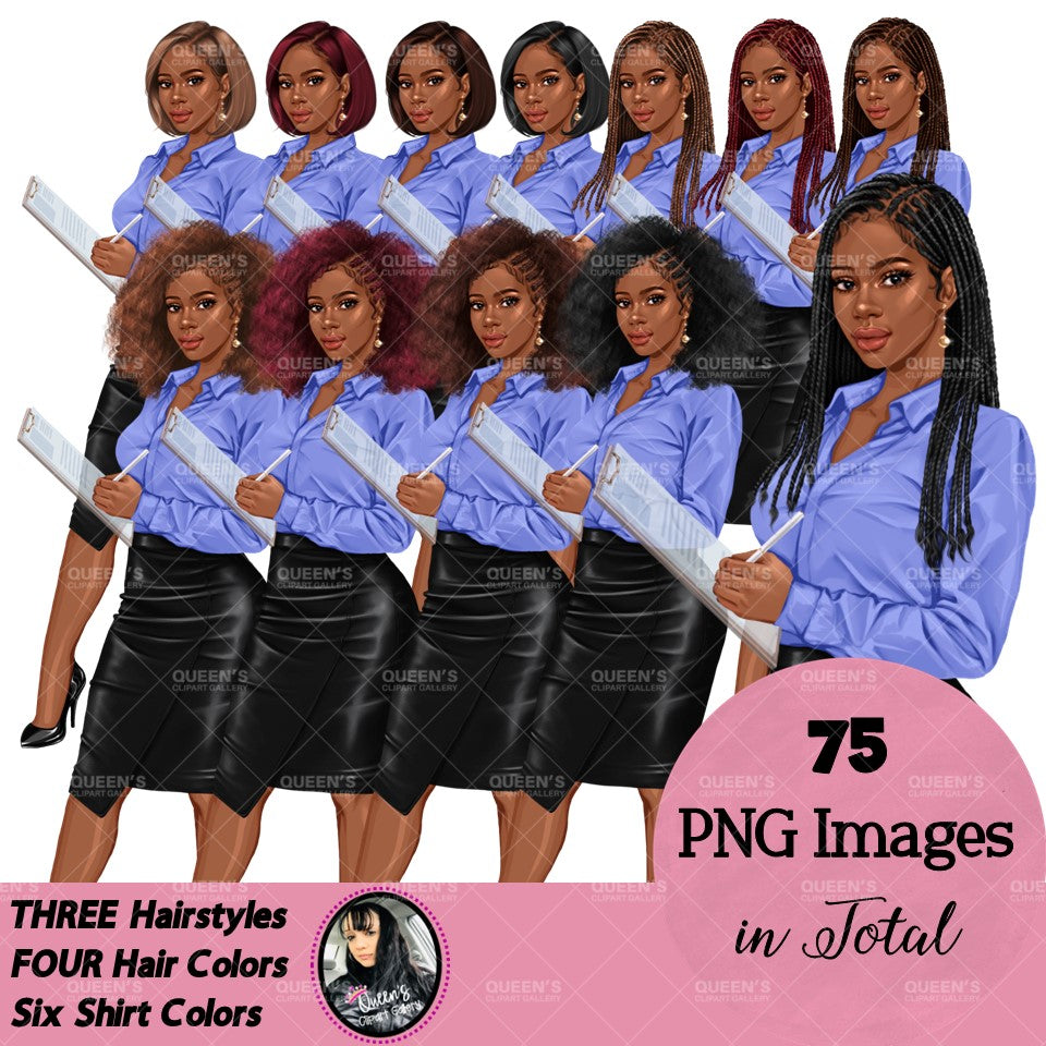 Afro Teacher clipart, Teachers, Teaching clipart, Lady Boss clipart, Teacher clipart, Teacher's Day clipart, Fashion girl, Boss Woman clipart