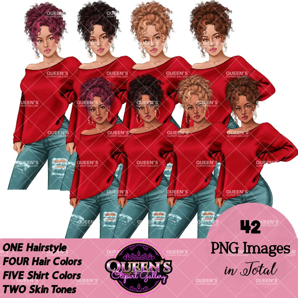 Denim jeans girl, Jeans girl clipart, Teenager clipart, Fashion girl clipart, Fashion illustration, Girl clipart, Denim Girl, Teen girl