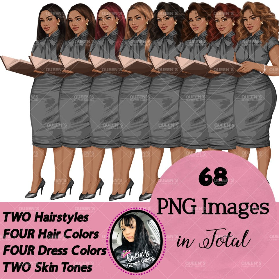 Teacher clipart, Teachers, Teaching clipart, Back to school clipart, Teacher reading clipart, Teacher's Day clipart, Fashion girl clipart