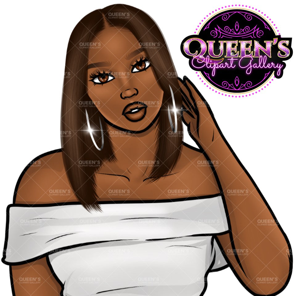 African American woman, Afro girl, Black woman clipart, Black girl magic, Fashion girl clipart, Girl boss clipart, Curvy girl, Lady boss
