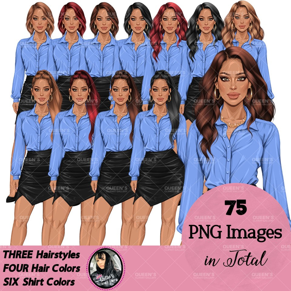 Afro woman, Boss lady, Business Lady, Lady boss, Boss babe, Fashion girl clipart, Business woman, Fashion illustration, Woman in skirt