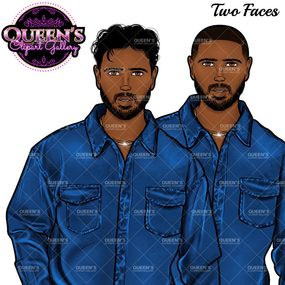 Man clipart, Handsome man clipart, Boyfriend clipart, Casual man clipart, Male clipart, African American man clipart, Black man clipart