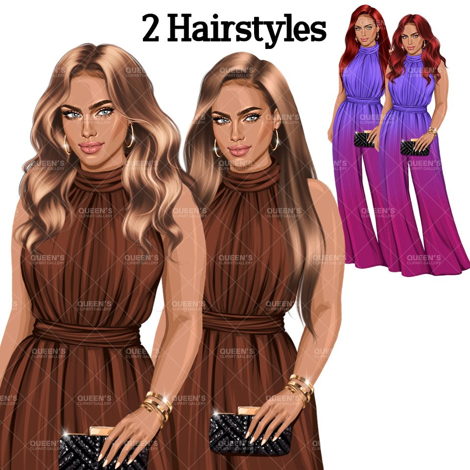 Black girl magic PNG, Afro girl clipart, Fashion girl clipart, Black woman clipart, Boss lady, Curvy girl clipart, African American woman