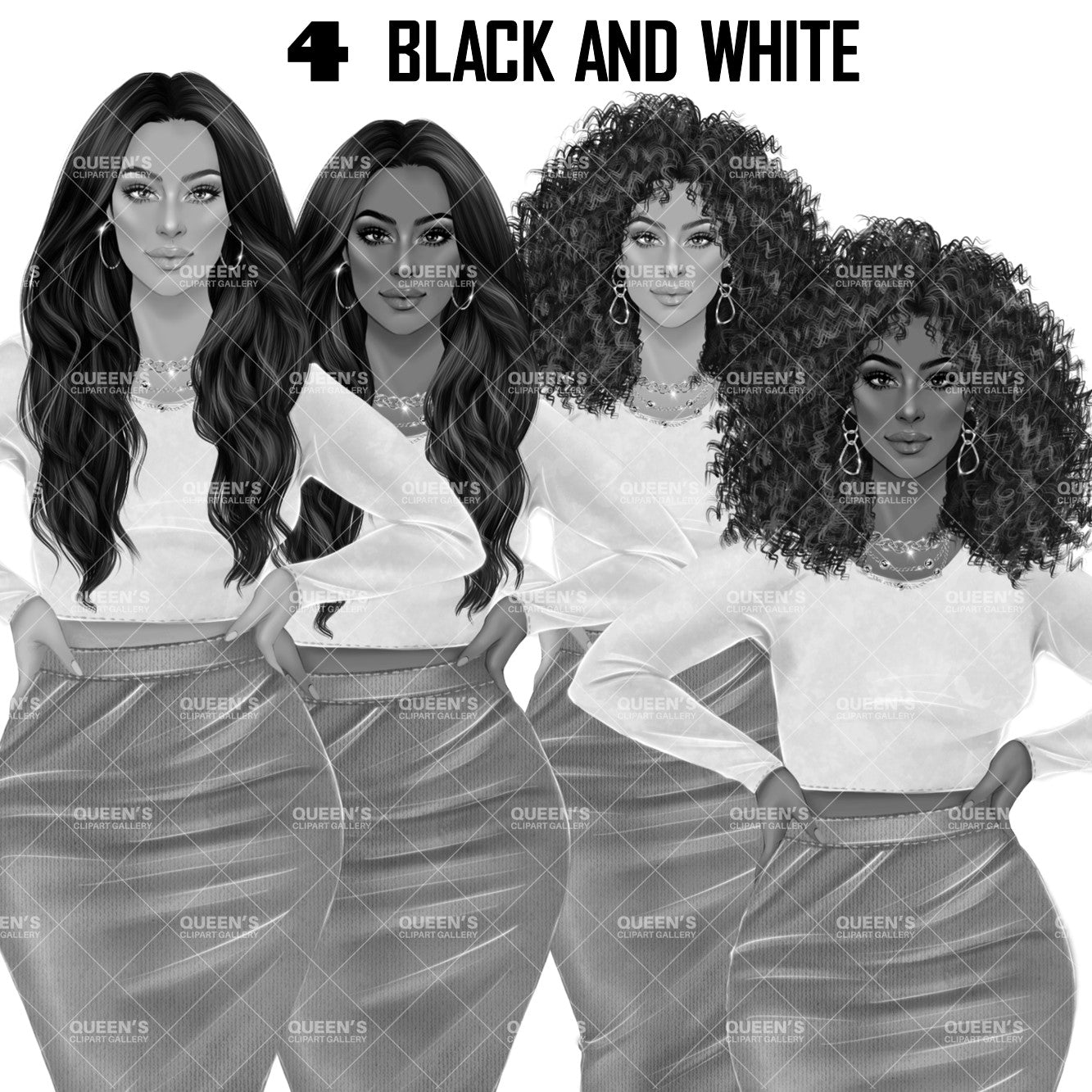 Fashion girl clipart, Girl boss, Fashion illustration clipart, Curvy girl clipart, Woman clipart, Woman in skirt, Curvy woman png, Girl boss, Planner girl