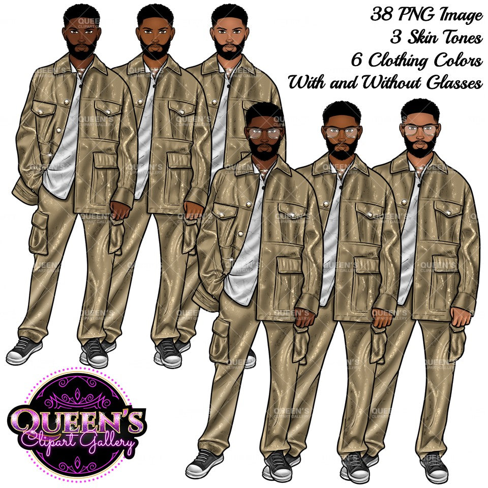 Man clipart, Business man clipart, Boyfriend clipart, Casual man clipart, Boy clipart, Male clipart, African American man clipart