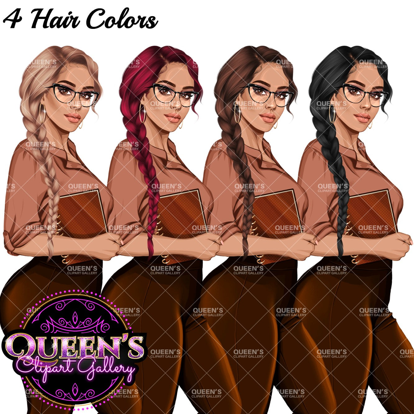 Planner girl clipart, Lady boss clipart, Curvy girl clipart, Fashion girl clipart, Teacher clipart, Woman clipart, Planner woman, Boss girl
