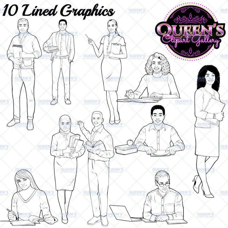 Teacher clipart, Teachers, Teaching clipart, Lady Boss clipart, Afro Teacher clipart, Teacher's Day clipart, Fashion girl, Boss Woman